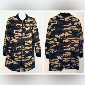 women’s SANCTUARY camouflage / camo jacket - sz XS petite